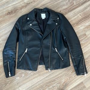 Leather jacket